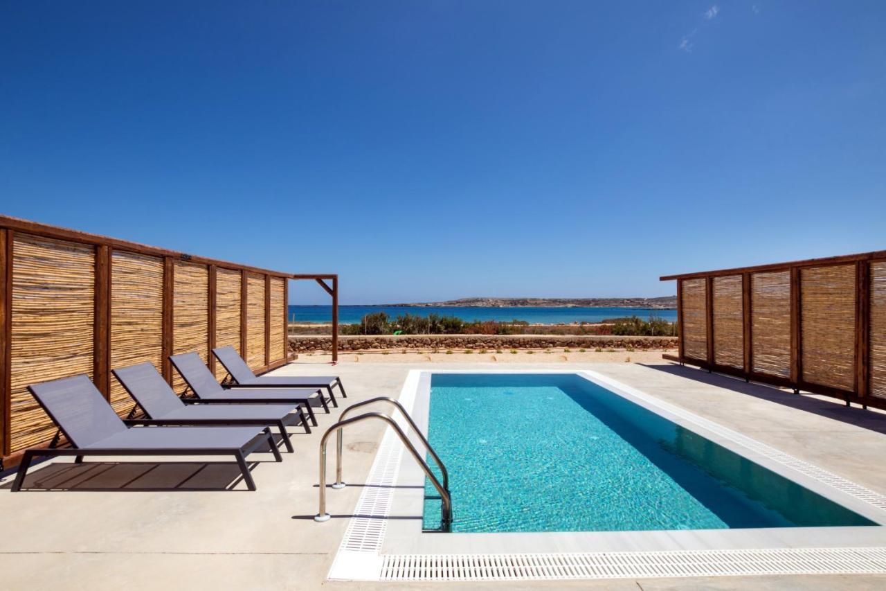 Cato Agro 2, Seafront Villa With Private Pool Afiartis Zewnętrze zdjęcie