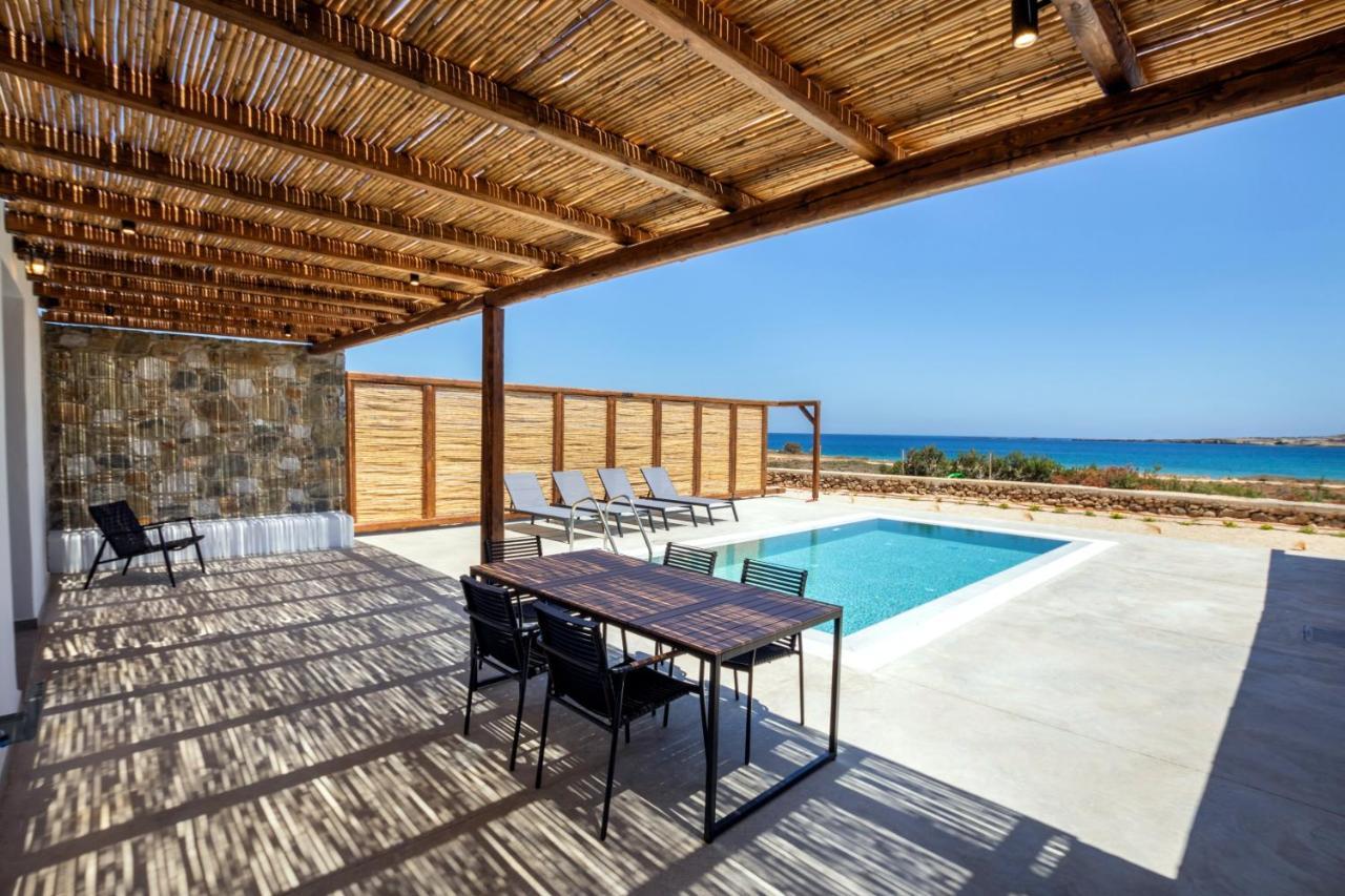 Cato Agro 2, Seafront Villa With Private Pool Afiartis Zewnętrze zdjęcie